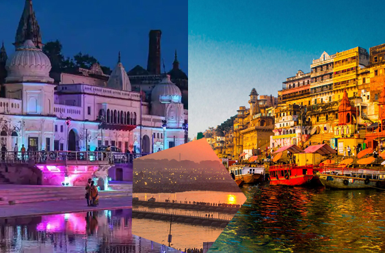 Kashi Tour Package (07Nights/08Days) - 3 Nights Varanasi + 2 Nights Prayagraj + 1 Nights Lucknow + 1 Night Bodhgya - (Deluxe Package)